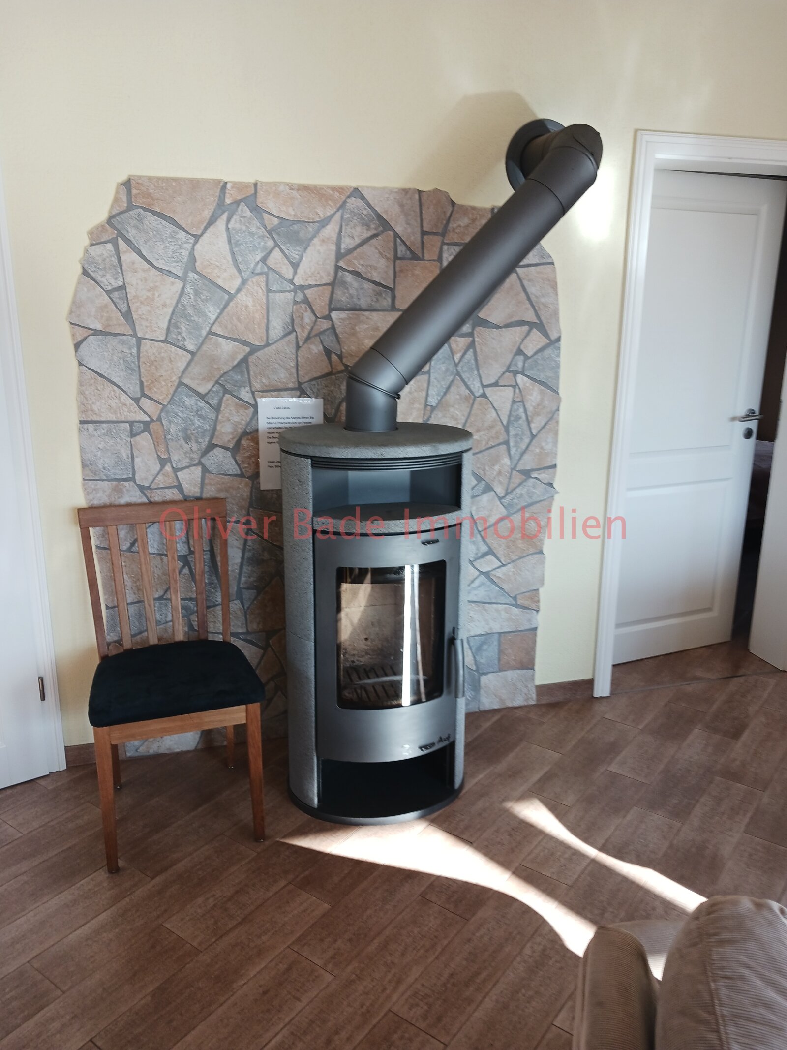 Kaminofen im Wohn ess Bereich