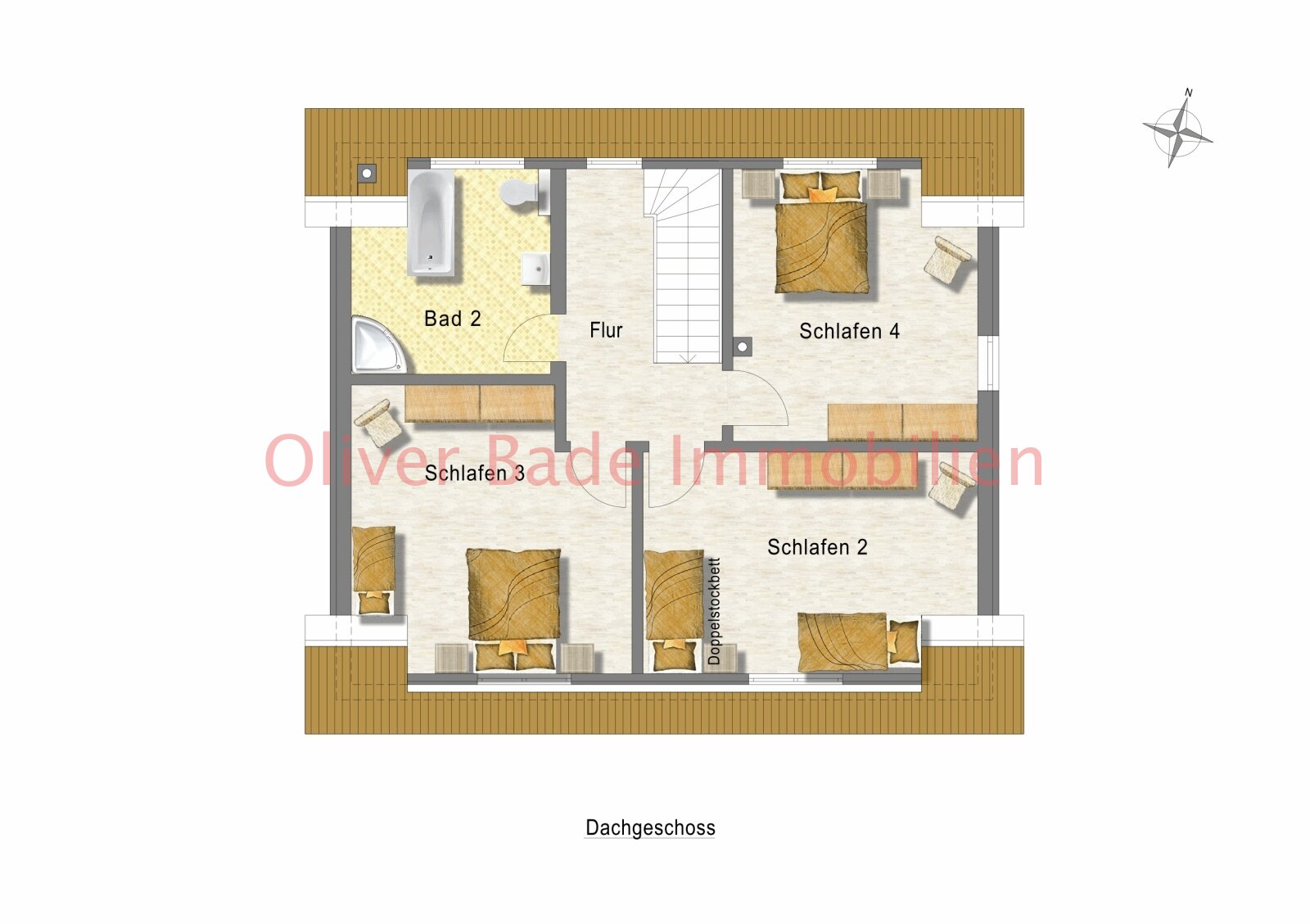 Grundriss Obergeschoss